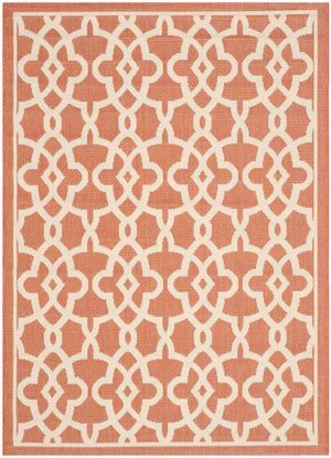 Safavieh Eeaufort Power Loomed 85.4% Polypropylene/10.4% Polyester/4.2% Latex Outdoor Rug CY6071-241-4