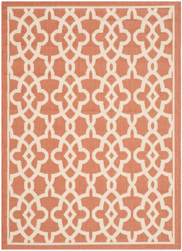 Safavieh Eeaufort Power Loomed 85.4% Polypropylene/10.4% Polyester/4.2% Latex Outdoor Rug CY6071-241-4