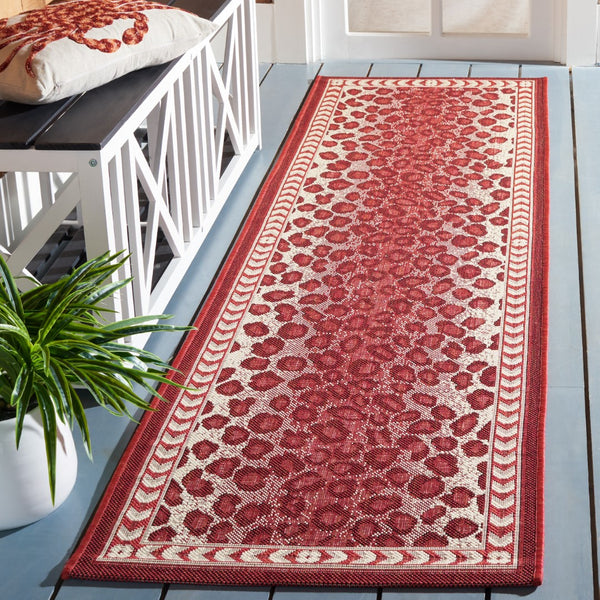 Safavieh Cheetah PowerLoomed 85.4% Polypropylene/10.4% Polyester/4.2% Latex Indoor/Outdoor Rug CY6100-23812-9