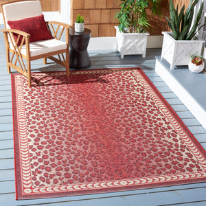Safavieh Cheetah PowerLoomed 85.4% Polypropylene/10.4% Polyester/4.2% Latex Indoor/Outdoor Rug CY6100-23812-9
