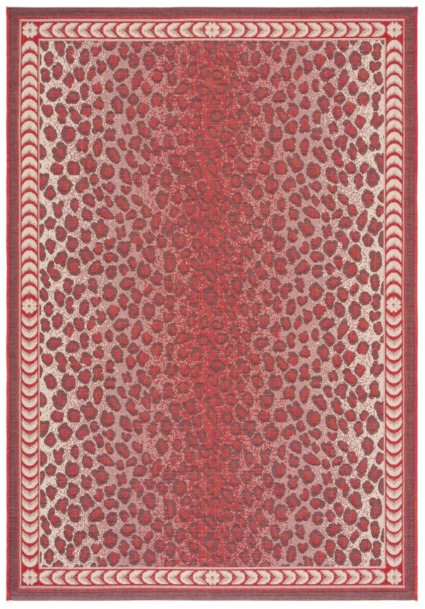 Safavieh Cheetah PowerLoomed 85.4% Polypropylene/10.4% Polyester/4.2% Latex Indoor/Outdoor Rug CY6100-23812-9