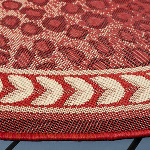 Safavieh Cheetah PowerLoomed 85.4% Polypropylene/10.4% Polyester/4.2% Latex Indoor/Outdoor Rug CY6100-23812-9