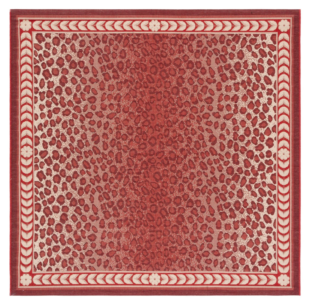 Safavieh Cheetah PowerLoomed 85.4% Polypropylene/10.4% Polyester/4.2% Latex Indoor/Outdoor Rug CY6100-23812-9