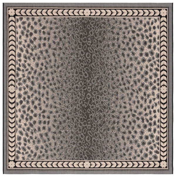 Safavieh Cheetah PowerLoomed 85.4% Polypropylene/10.4% Polyester/4.2% Latex Indoor/Outdoor Rug CY6100-25612-9