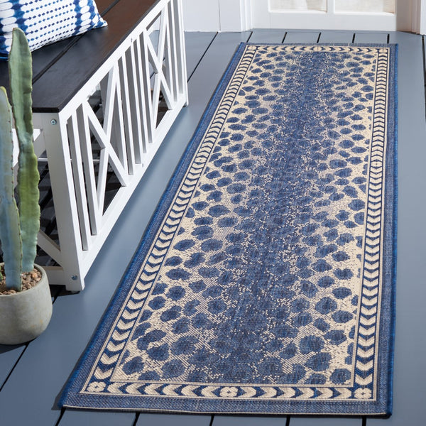 Safavieh Cheetah PowerLoomed 85.4% Polypropylene/10.4% Polyester/4.2% Latex Indoor/Outdoor Rug CY6100-25812-9