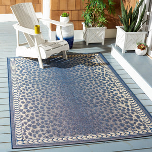 Safavieh Cheetah PowerLoomed 85.4% Polypropylene/10.4% Polyester/4.2% Latex Indoor/Outdoor Rug CY6100-25812-9