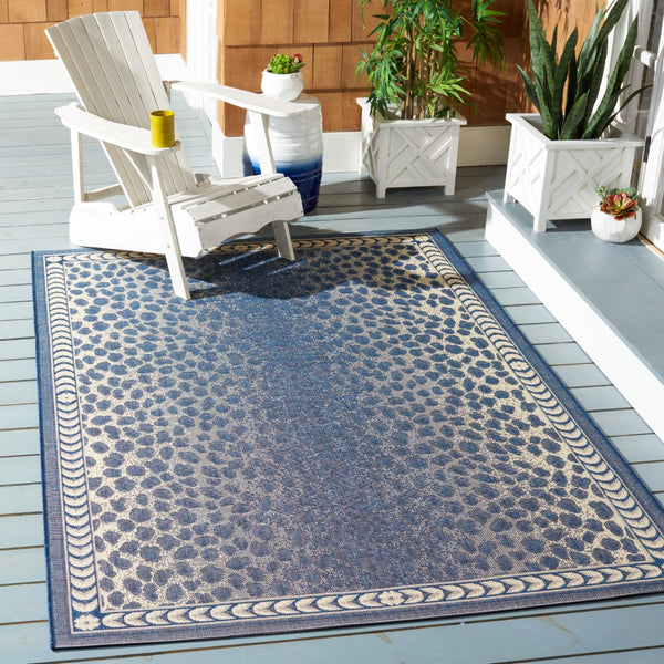 Safavieh Cheetah PowerLoomed 85.4% Polypropylene/10.4% Polyester/4.2% Latex Indoor/Outdoor Rug CY6100-25812-9