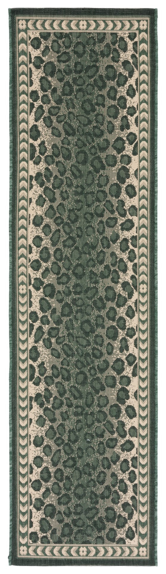 Safavieh Cheetah PowerLoomed 85.4% Polypropylene/10.4% Polyester/4.2% Latex Indoor/Outdoor Rug CY6100-32212-9