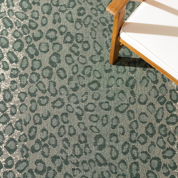 Safavieh Cheetah PowerLoomed 85.4% Polypropylene/10.4% Polyester/4.2% Latex Indoor/Outdoor Rug CY6100-32212-9