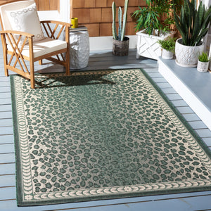 Safavieh Cheetah PowerLoomed 85.4% Polypropylene/10.4% Polyester/4.2% Latex Indoor/Outdoor Rug CY6100-32212-9