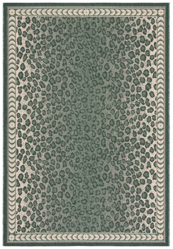 Safavieh Cheetah PowerLoomed 85.4% Polypropylene/10.4% Polyester/4.2% Latex Indoor/Outdoor Rug CY6100-32212-9