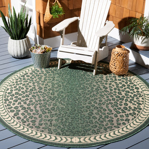 Safavieh Cheetah PowerLoomed 85.4% Polypropylene/10.4% Polyester/4.2% Latex Indoor/Outdoor Rug CY6100-32212-9