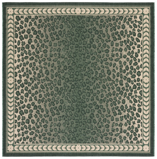 Safavieh Cheetah PowerLoomed 85.4% Polypropylene/10.4% Polyester/4.2% Latex Indoor/Outdoor Rug CY6100-32212-9