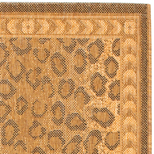 Safavieh Cheetah PowerLoomed 85.4% Polypropylene/10.4% Polyester/4.2% Latex Indoor/Outdoor Rug CY6100-39-810