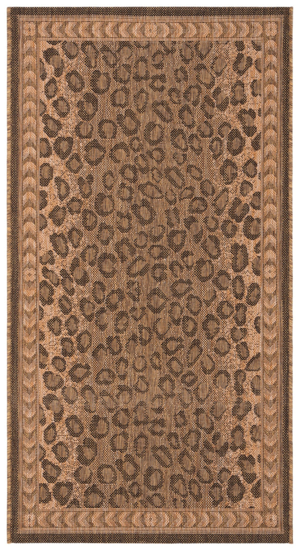 Safavieh Cheetah PowerLoomed 85.4% Polypropylene/10.4% Polyester/4.2% Latex Indoor/Outdoor Rug CY6100-39-810