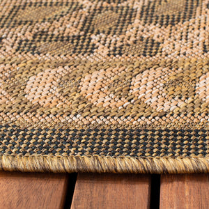 Safavieh Cheetah Power Loomed 85.4% Polypropylene/10.4% Polyester/4.2% Latex Outdoor Rug CY6100-39-5R