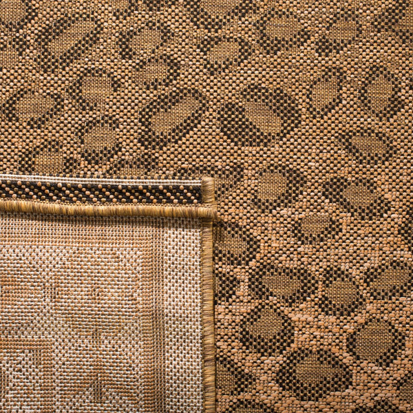 Safavieh Cheetah Power Loomed 85.4% Polypropylene/10.4% Polyester/4.2% Latex Outdoor Rug CY6100-39-4