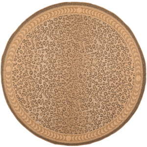 Safavieh Cheetah Power Loomed 85.4% Polypropylene/10.4% Polyester/4.2% Latex Outdoor Rug CY6100-39-4