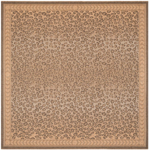 Safavieh Cheetah Power Loomed 85.4% Polypropylene/10.4% Polyester/4.2% Latex Outdoor Rug CY6100-39-4