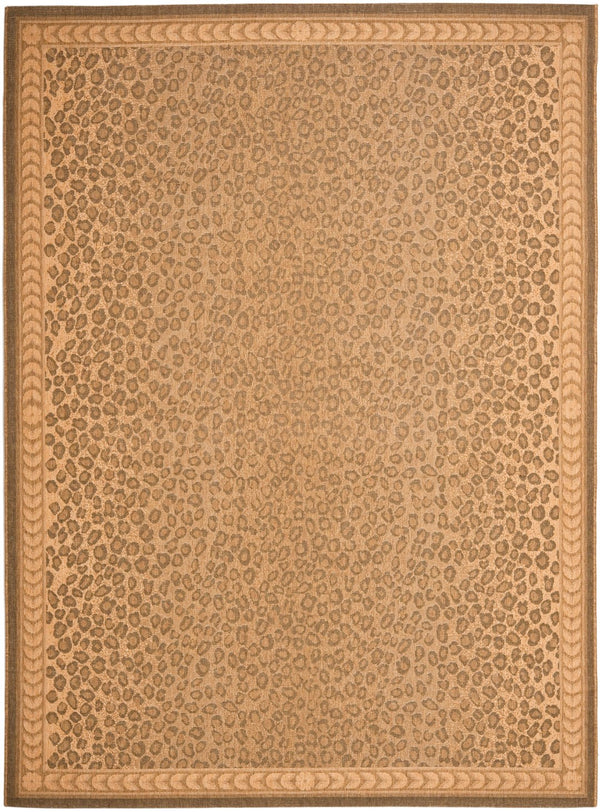 Safavieh Cheetah PowerLoomed 85.4% Polypropylene/10.4% Polyester/4.2% Latex Indoor/Outdoor Rug CY6100-39-810