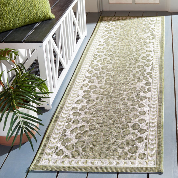 Safavieh Cheetah PowerLoomed 85.4% Polypropylene/10.4% Polyester/4.2% Latex Indoor/Outdoor Rug CY6100-52712-9