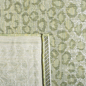 Safavieh Cheetah PowerLoomed 85.4% Polypropylene/10.4% Polyester/4.2% Latex Indoor/Outdoor Rug CY6100-52712-9