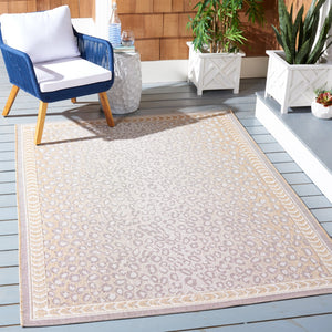 Safavieh Cheetah PowerLoomed 85.4% Polypropylene/10.4% Polyester/4.2% Latex Indoor/Outdoor Rug CY6100-53012-9