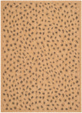 Safavieh Cy6104 Power Loomed 85.4% Polypropylene/10.4% Polyester/4.2% Latex Outdoor Rug CY6104-39-4