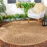 Safavieh Cy6104 Power Loomed 85.4% Polypropylene/10.4% Polyester/4.2% Latex Outdoor Rug CY6104-39-3