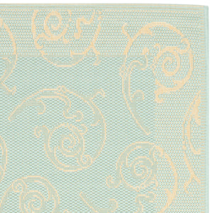 Safavieh Cy6108 Power Loomed 85.4% Polypropylene/10.4% Polyester/4.2% Latex Outdoor Rug CY6108-25-4