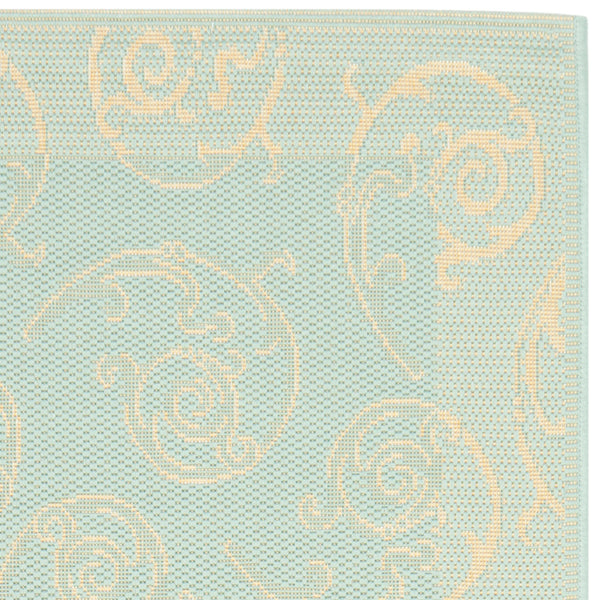 Safavieh Cy6108 Power Loomed 85.4% Polypropylene/10.4% Polyester/4.2% Latex Outdoor Rug CY6108-25-4