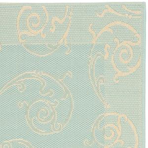 Safavieh Cy6108 Power Loomed 85.4% Polypropylene/10.4% Polyester/4.2% Latex Outdoor Rug CY6108-25-4