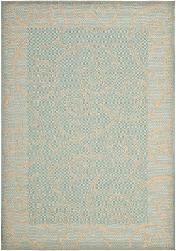 Safavieh Cy6108 Power Loomed 85.4% Polypropylene/10.4% Polyester/4.2% Latex Outdoor Rug CY6108-25-4