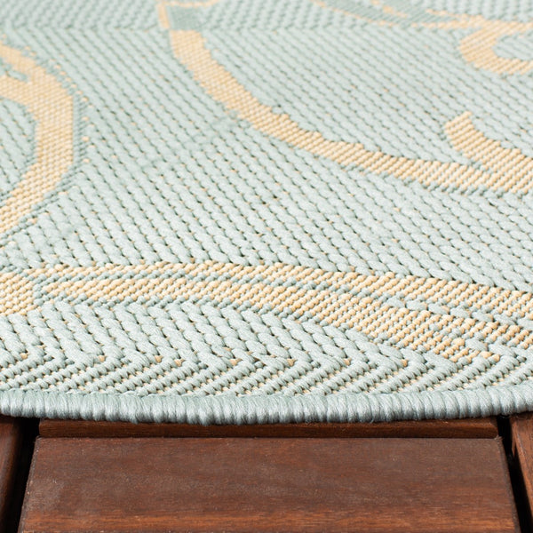 Safavieh Cy6108 Power Loomed 85.4% Polypropylene/10.4% Polyester/4.2% Latex Outdoor Rug CY6108-25-4