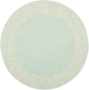 Safavieh Cy6108 Power Loomed 85.4% Polypropylene/10.4% Polyester/4.2% Latex Outdoor Rug CY6108-25-4