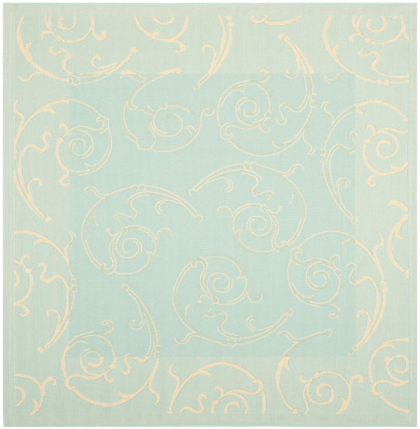 Safavieh Cy6108 Power Loomed 85.4% Polypropylene/10.4% Polyester/4.2% Latex Outdoor Rug CY6108-25-4