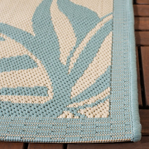 Safavieh Cy6109 Power Loomed 85.4% Polypropylene/10.4% Polyester/4.2% Latex Outdoor Rug CY6109-15-4