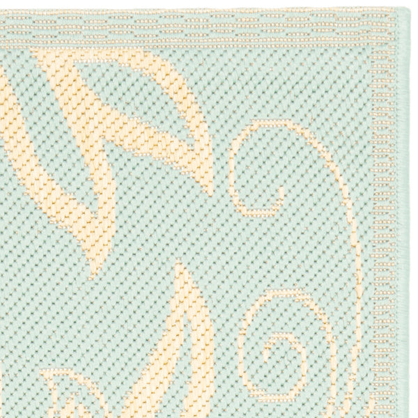 Safavieh Cy6109 Power Loomed 85.4% Polypropylene/10.4% Polyester/4.2% Latex Outdoor Rug CY6109-25-4