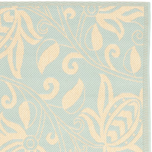 Safavieh Cy6109 Power Loomed 85.4% Polypropylene/10.4% Polyester/4.2% Latex Outdoor Rug CY6109-25-4