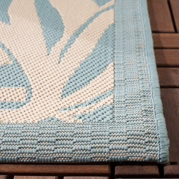 Safavieh Cy6109 Power Loomed 85.4% Polypropylene/10.4% Polyester/4.2% Latex Outdoor Rug CY6109-25-4