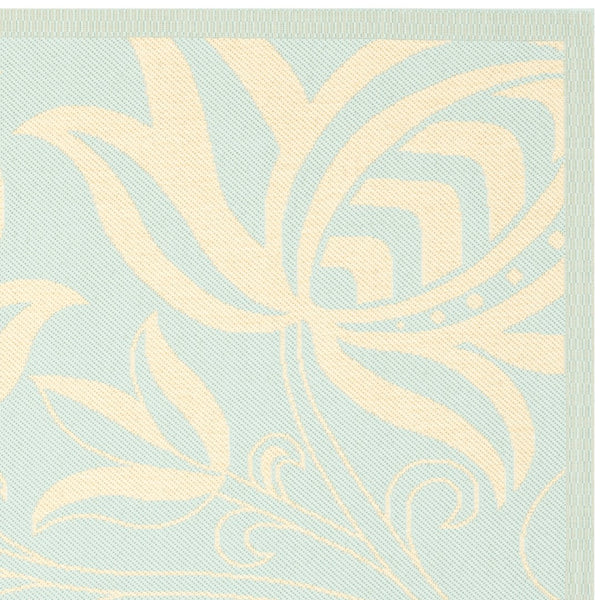 Safavieh Cy6109 Power Loomed 85.4% Polypropylene/10.4% Polyester/4.2% Latex Outdoor Rug CY6109-25-4