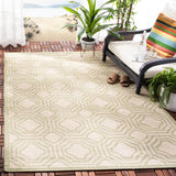 Safavieh Courtyard 6112 Power Loomed 85.4% Polypropylene/10.4% Polyester/4.2% Latex Outdoor Rug CY6112-218-4