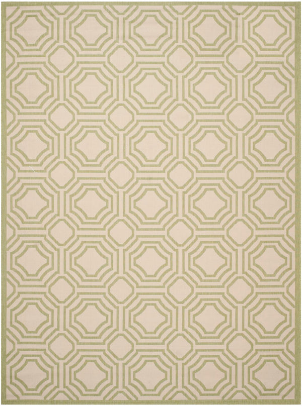Safavieh Courtyard 6112 Power Loomed 85.4% Polypropylene/10.4% Polyester/4.2% Latex Outdoor Rug CY6112-218-4