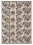 Safavieh Courtyard 6112 Power Loomed 85.4% Polypropylene/10.4% Polyester/4.2% Latex Outdoor Rug CY6112-246-4