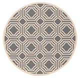 Safavieh Courtyard 6112 Power Loomed 85.4% Polypropylene/10.4% Polyester/4.2% Latex Outdoor Rug CY6112-246-5R