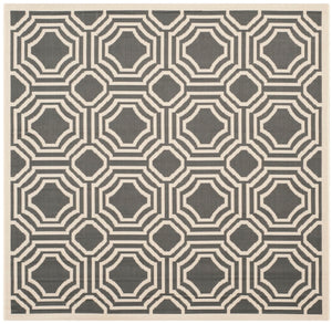 Safavieh Courtyard 6112 Power Loomed 85.4% Polypropylene/10.4% Polyester/4.2% Latex Outdoor Rug CY6112-246-5SQ