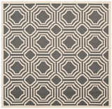 Safavieh Courtyard 6112 Power Loomed 85.4% Polypropylene/10.4% Polyester/4.2% Latex Outdoor Rug CY6112-246-5SQ