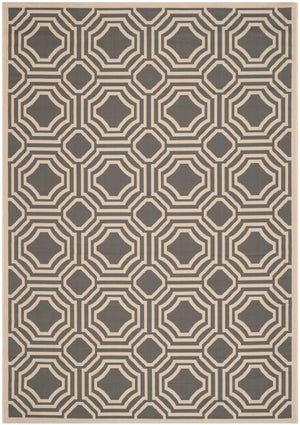 Safavieh Courtyard 6112 Power Loomed 85.4% Polypropylene/10.4% Polyester/4.2% Latex Outdoor Rug CY6112-246-3