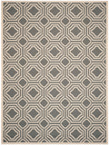 Safavieh Courtyard 6112 Power Loomed 85.4% Polypropylene/10.4% Polyester/4.2% Latex Outdoor Rug CY6112-246-3