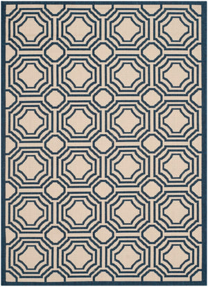 Safavieh Courtyard 6112 Power Loomed 85.4% Polypropylene/10.4% Polyester/4.2% Latex Outdoor Rug CY6112-258-4